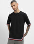 Leaf Printed Polo T-Shirt